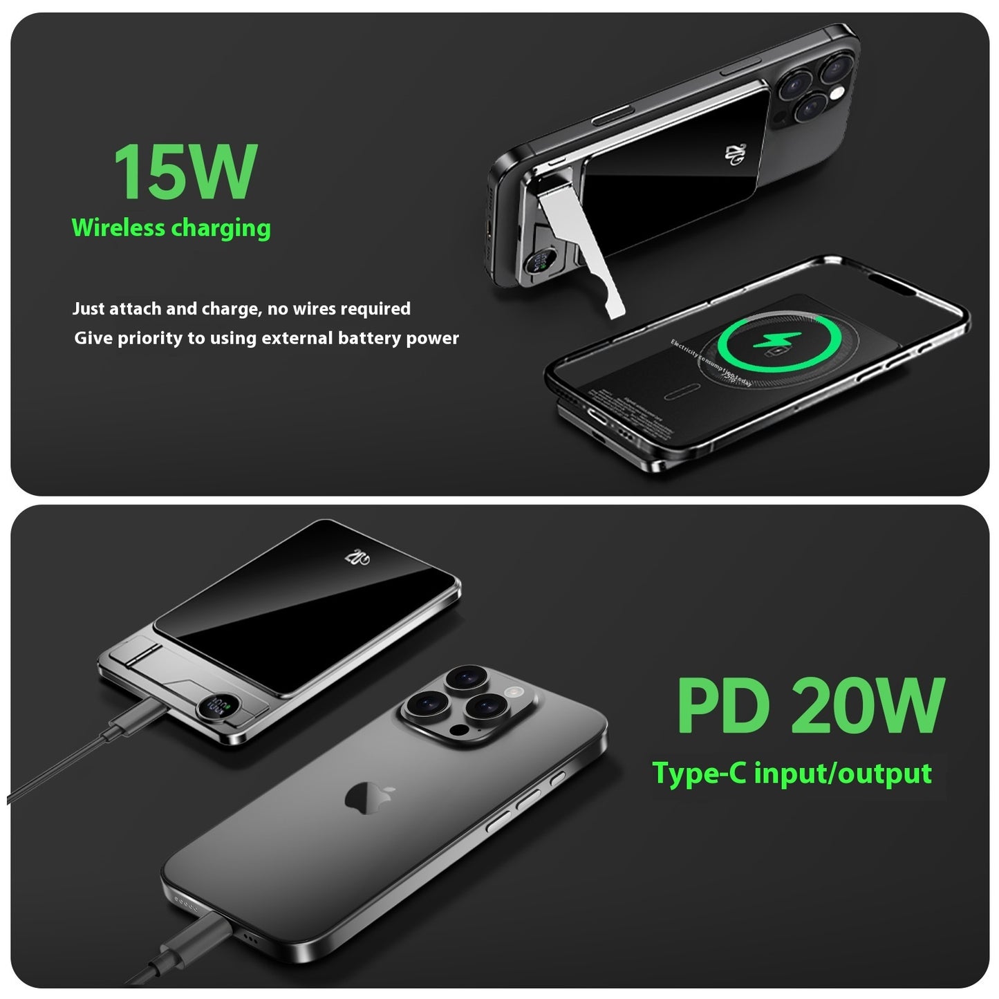 OAK - Magnetic Wireless Power Bank