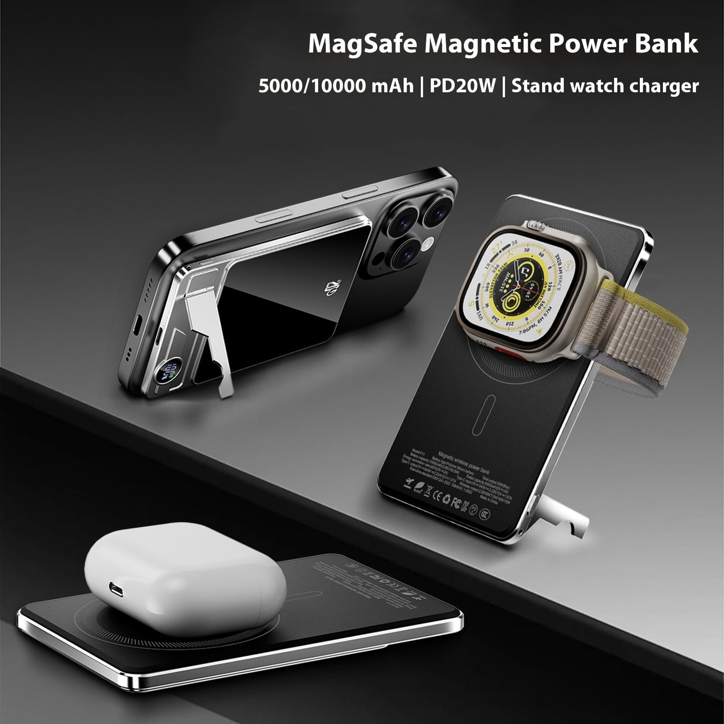 OAK - Magnetic Wireless Power Bank